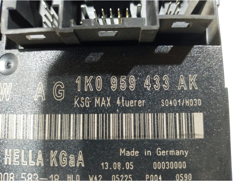 Recambio de modulo electronico para volkswagen golf v berlina (1k1) referencia OEM IAM 1K0959433AK 1K0959433AK 1K0959433