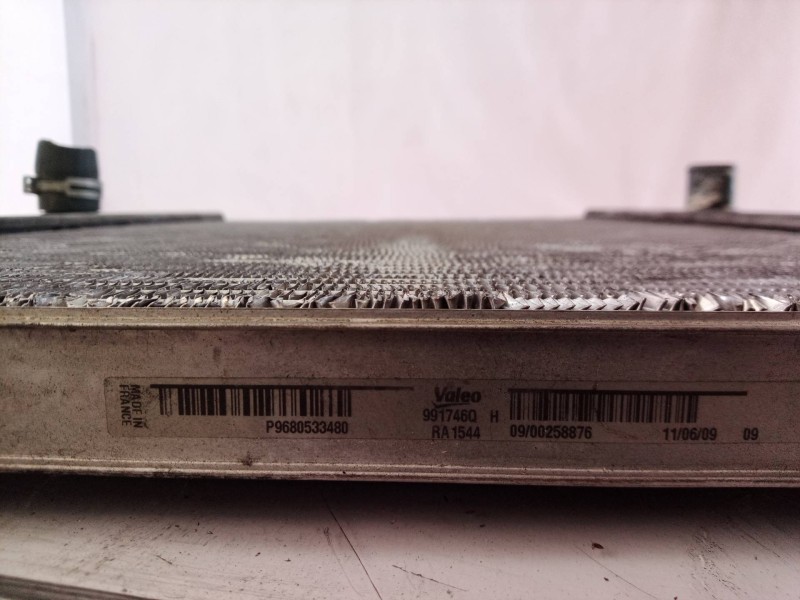 Recambio de radiador agua para citroën c4 picasso exclusive referencia OEM IAM P9680533480 P9680533480 991746