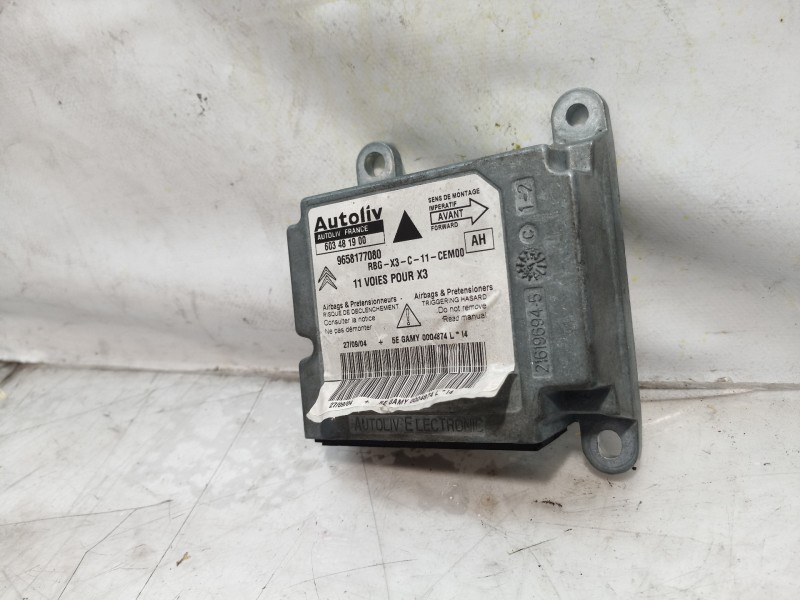 Recambio de centralita airbag para citroën c5 berlina attraction referencia OEM IAM 603481900 603481900 9658177080