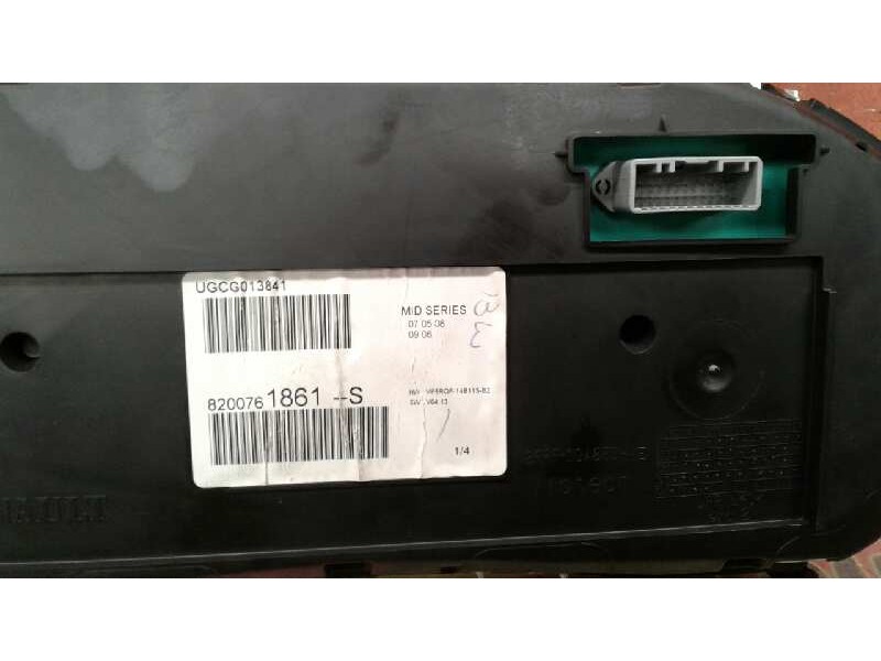 Recambio de cuadro instrumentos para renault clio iii luxe privilege referencia OEM IAM 8200761861S  