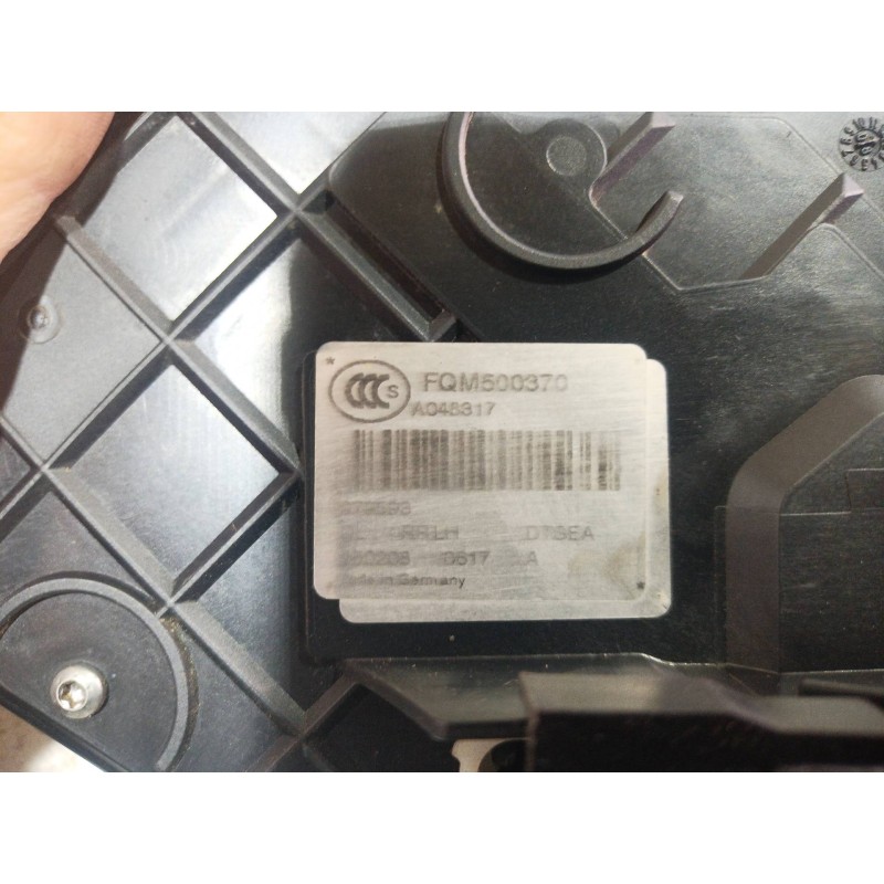 Recambio de cerradura puerta trasera izquierda para land rover discovery v6 td hse referencia OEM IAM FQM500370 FQM500370 FQM500