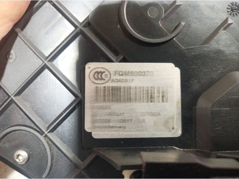 Recambio de cerradura puerta trasera izquierda para land rover discovery v6 td hse referencia OEM IAM FQM500370 FQM500370 FQM500