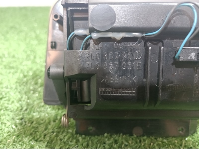 Recambio de cenicero para volkswagen touareg (7la) tdi r5 referencia OEM IAM 7L6857951D 7L6857951D 7L6857951