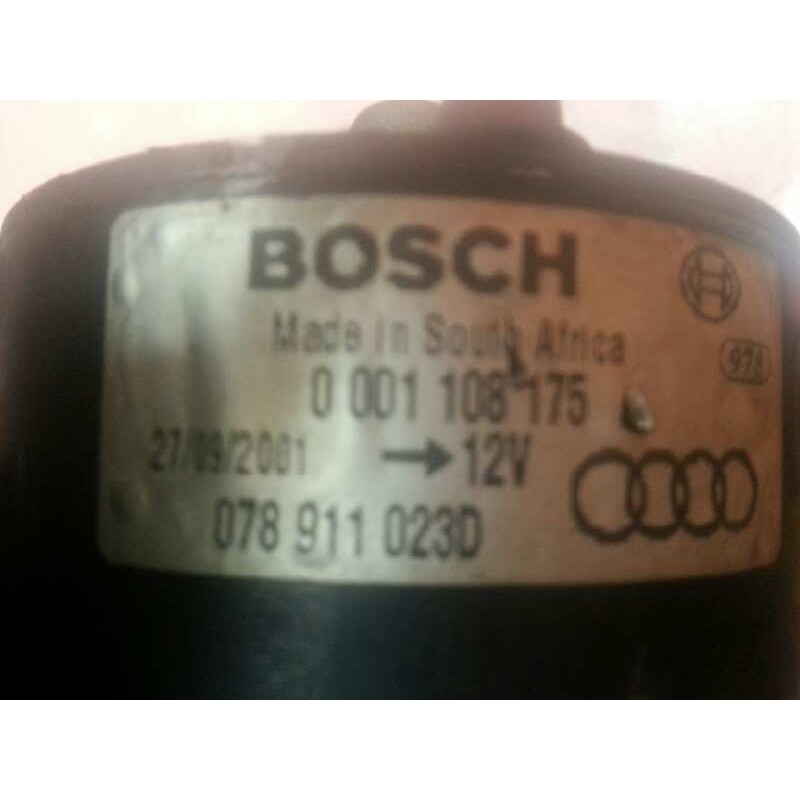 Recambio de motor arranque para audi a4 berlina (8e) 2.4 v6 30v cat (bdv) referencia OEM IAM 0001108175 078911023D 