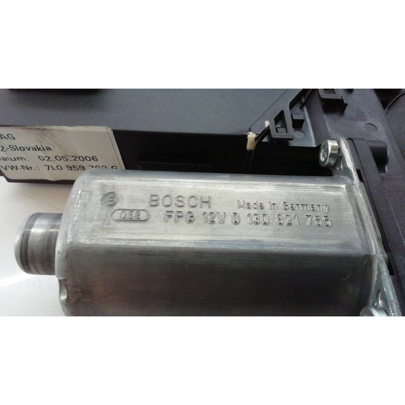 Recambio de motor elevalunas delantero derecho para volkswagen touareg (7la) tdi r5 referencia OEM IAM 0130821765 0130821765 013