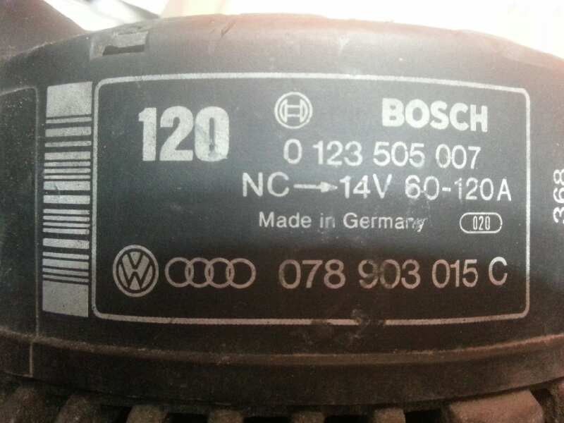 Recambio de alternador para audi a6 berlina (c4) 2.6 v6 cat (abc) referencia OEM IAM 0123505007 078903015C 