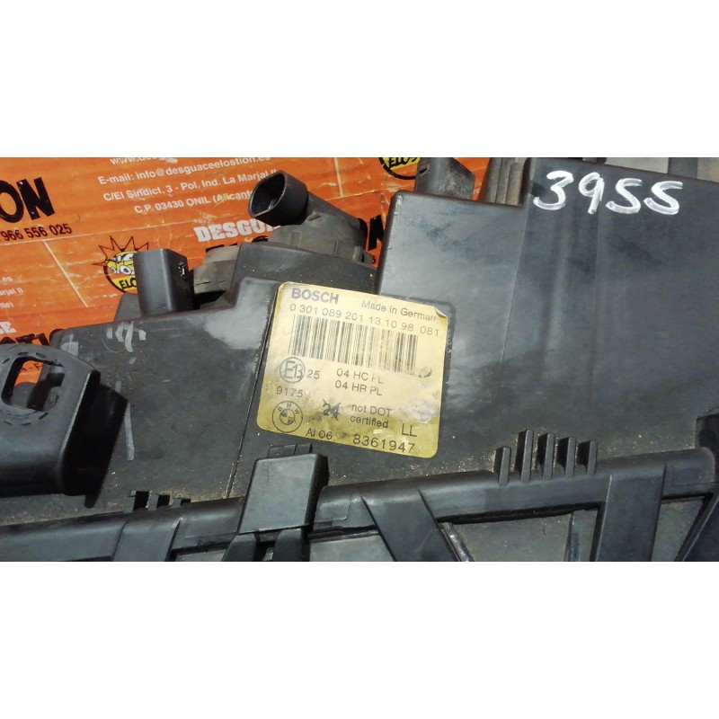 Recambio de faro izquierdo para bmw serie 3 berlina (e46) 2.5 24v cat referencia OEM IAM 0301089201 0301089201 0301089201