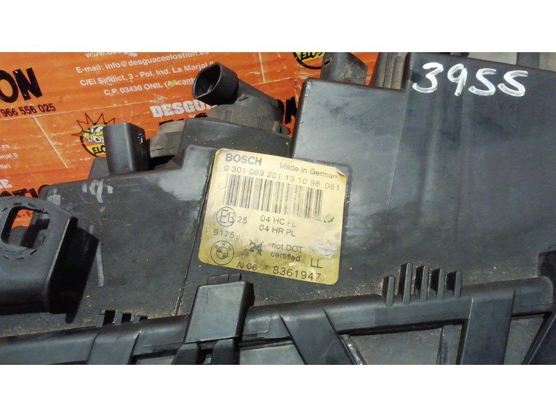 Recambio de faro izquierdo para bmw serie 3 berlina (e46) 2.5 24v cat referencia OEM IAM 0301089201 0301089201 0301089201