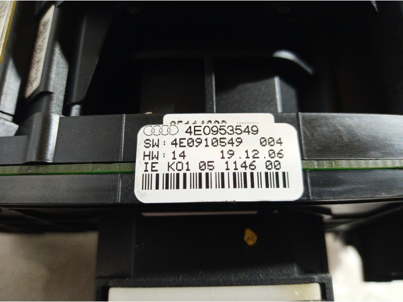 Recambio de mando multifuncion para audi a8 (4e2) 4.2 v8 32v fsi referencia OEM IAM 4E0953549 4E0953549 4E0953549