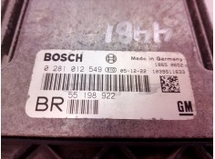 Recambio de centralita motor uce para opel zafira b cosmo referencia OEM IAM 0281012549 0281012549 55198922 2