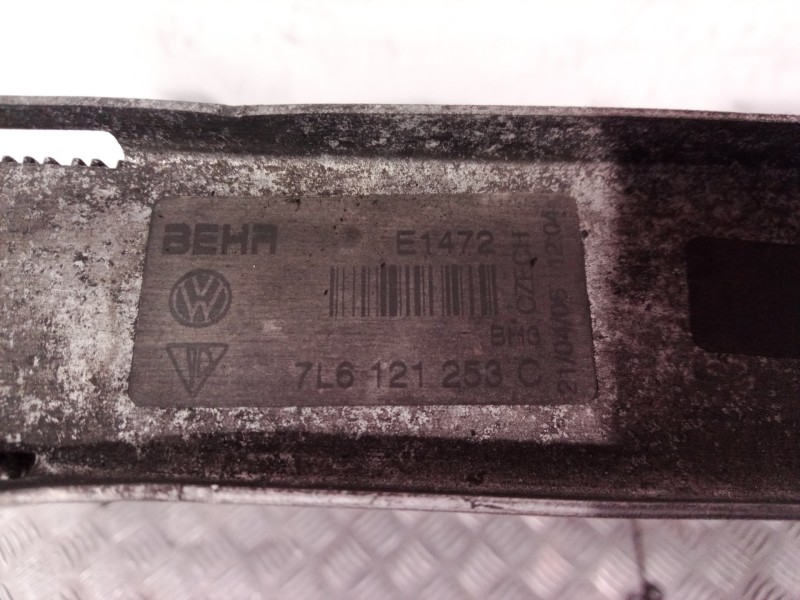 Recambio de radiador agua para volkswagen touareg (7la) tdi r5 referencia OEM IAM 7L6121253 7L6121253 7L6121253