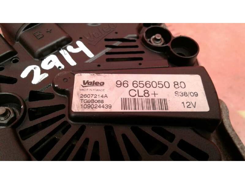 Recambio de alternador para peugeot bipper tepee outdoor referencia OEM IAM 9665605080 2607214A 109024439