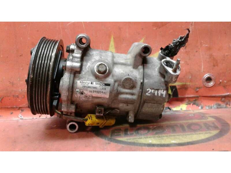 Recambio de compresor aire acondicionado para peugeot bipper tepee outdoor referencia OEM IAM 9684480480 2843807945 9684480480