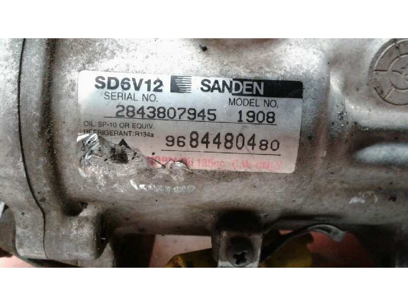 Recambio de compresor aire acondicionado para peugeot bipper tepee outdoor referencia OEM IAM 9684480480 2843807945 9684480480