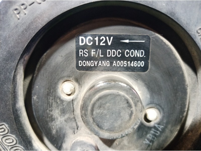 Recambio de electroventilador para kia carens 2.0 turbodiesel cat referencia OEM IAM A00514600 A00514600 A00514600