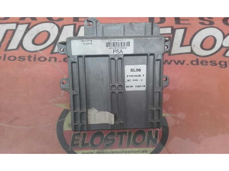 Recambio de centralita motor uce para peugeot 206 berlina xs referencia OEM IAM 9629372880 8236158119 216260357