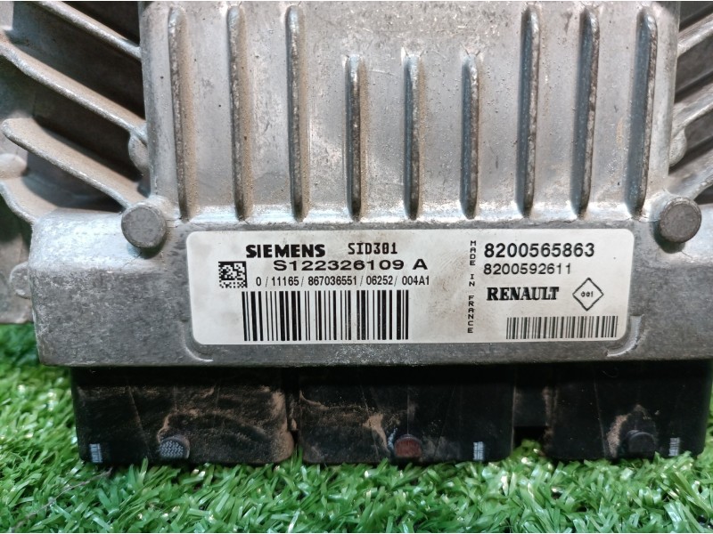 Recambio de centralita motor uce para renault scenic ii referencia OEM IAM S122326109A S122326109A 8200592611