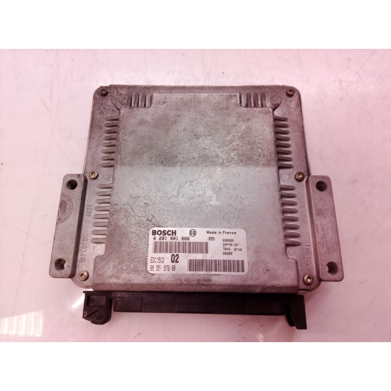 Recambio de centralita motor uce para peugeot 206 berlina xr referencia OEM IAM 0281001866 0281001866 9635157980