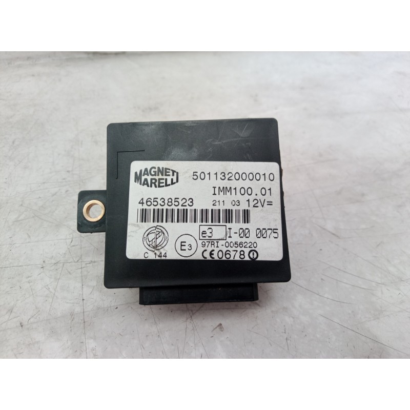 Recambio de modulo electronico para fiat multipla (186) jtd 105 elx eleganza referencia OEM IAM 46538523 46538523 46538523