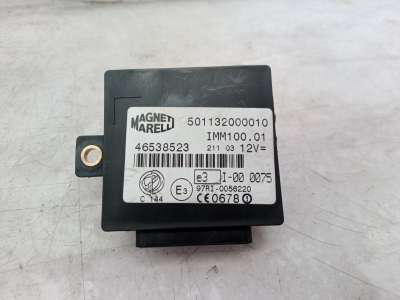 Recambio de modulo electronico para fiat multipla (186) jtd 105 elx eleganza referencia OEM IAM 46538523 46538523 46538523