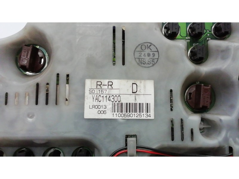 Recambio de cuadro instrumentos para land rover range rover (lp) dse (100kw) referencia OEM IAM YAC114300 YAC114300 YAC114300