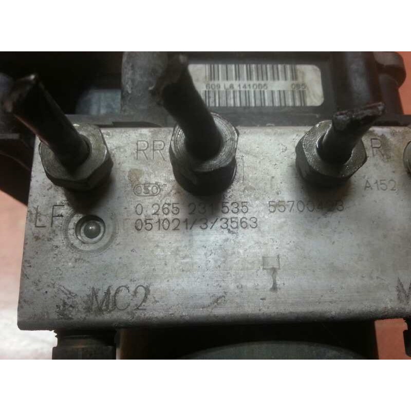 Recambio de abs para fiat grande punto (199) 1.3 16v jtd cat referencia OEM IAM 0265231535 55700423 0265800421