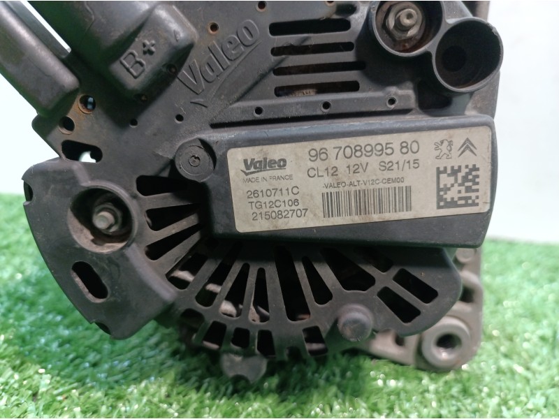 Recambio de alternador para peugeot 108 active referencia OEM IAM 9670899580 9670899580 TG12C106