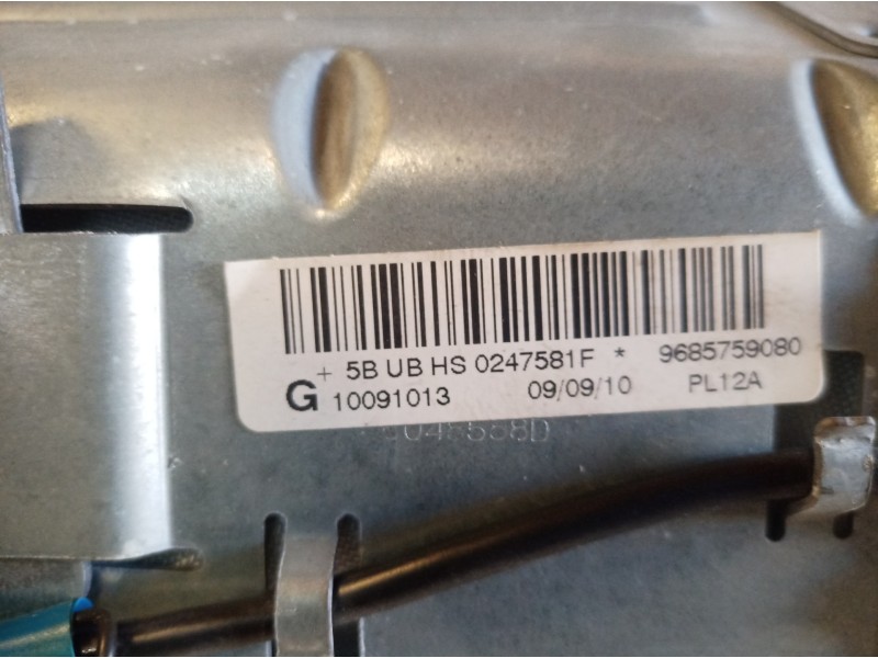 Recambio de airbag delantero derecho para peugeot 207 sw referencia OEM IAM 9685759080 9685759080 9685759080