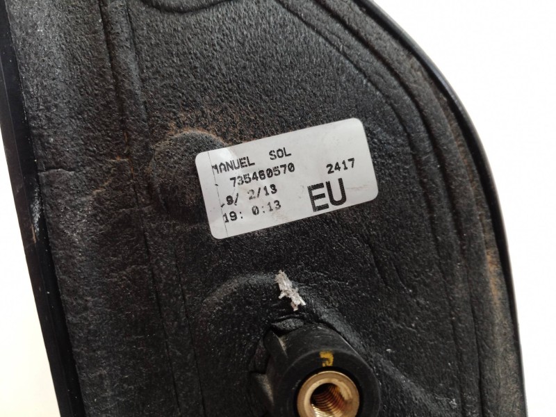 Recambio de retrovisor izquierdo para fiat fiorino básico referencia OEM IAM 735460570 735460570 735460570