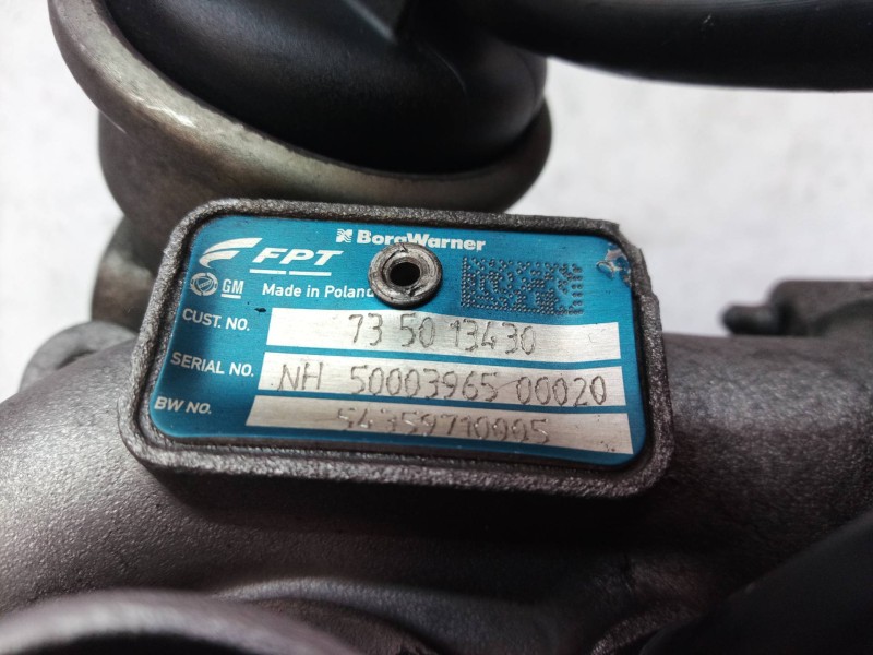 Recambio de turbocompresor para fiat fiorino básico referencia OEM IAM 735013430 735013430 54351014808