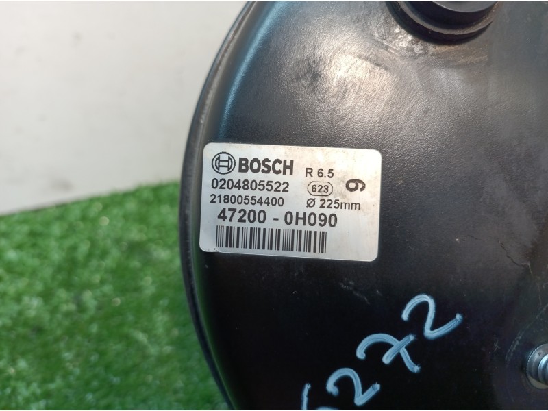 Recambio de servofreno para peugeot 108 active referencia OEM IAM 0204805522 0204805522 472000H090