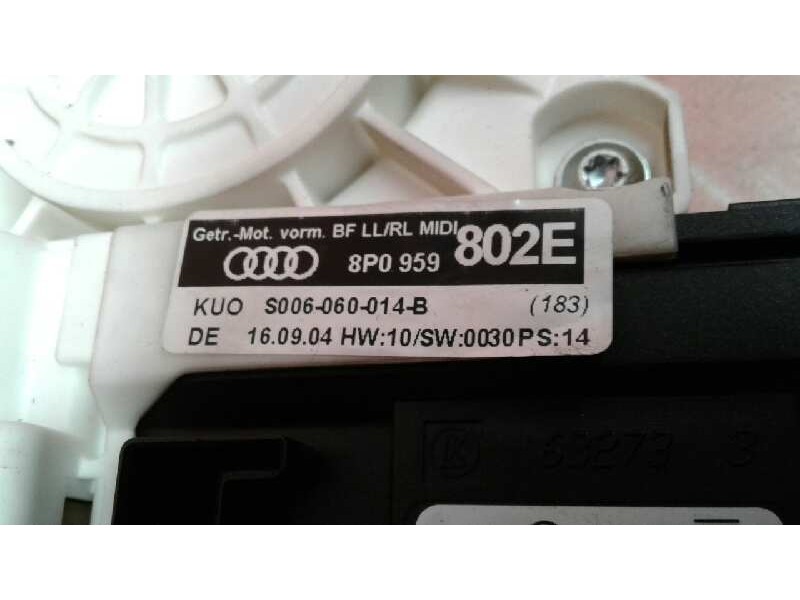 Recambio de elevalunas delantero derecho para audi a3 (8p) 1.9 tdi ambition referencia OEM IAM 8P0959802E 8P0959802E 