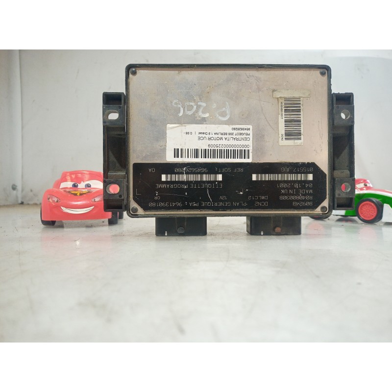 Recambio de centralita motor uce para peugeot 206 berlina 1.9 diesel referencia OEM IAM 9641390180 9641390180 9641390180