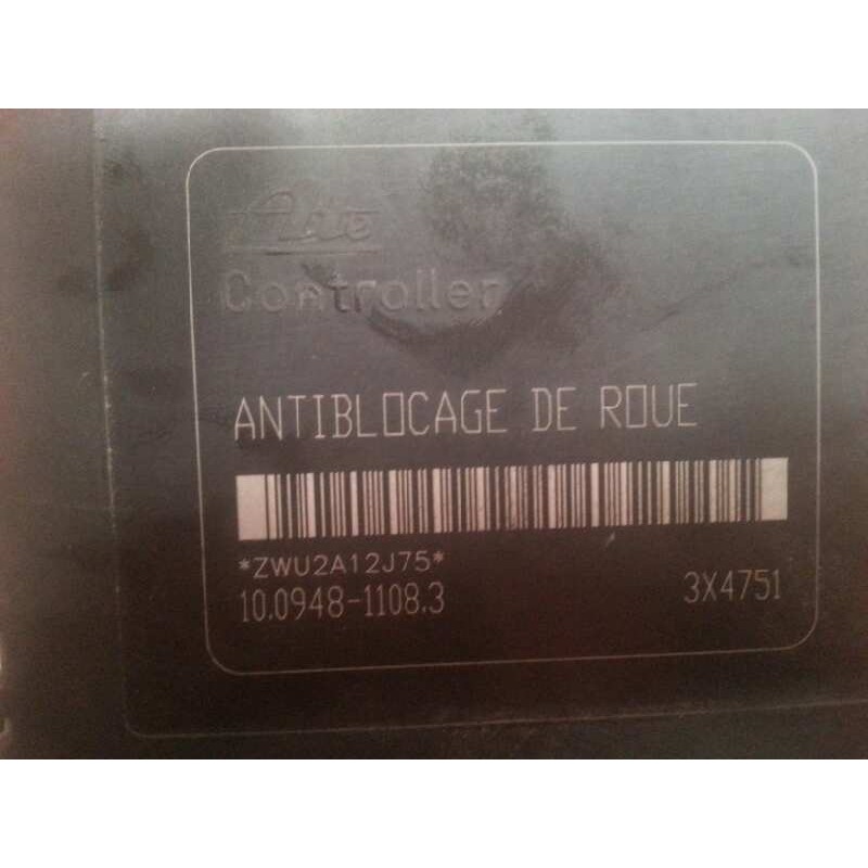 Recambio de abs para peugeot 206 berlina 1.4 16v cat (kfu / et3j4) referencia OEM IAM 10094811083 9632539480 10020401944