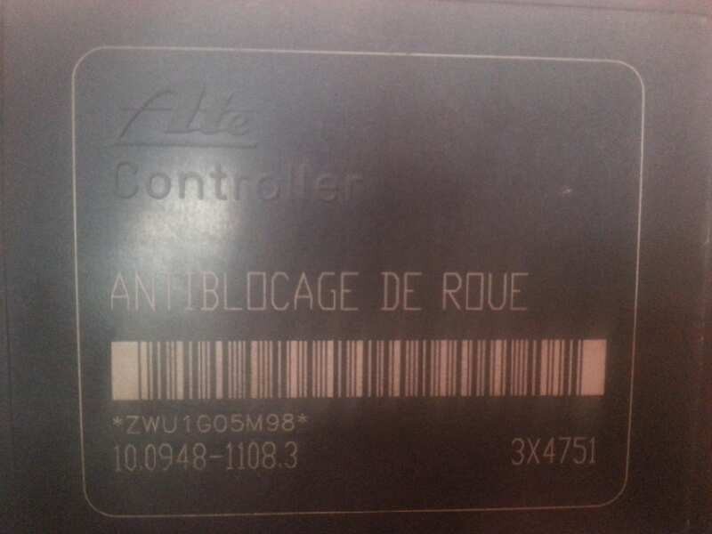 Recambio de abs para peugeot 206 cc 2.0 16v cat referencia OEM IAM 10094811083 10020804032 9632539480
