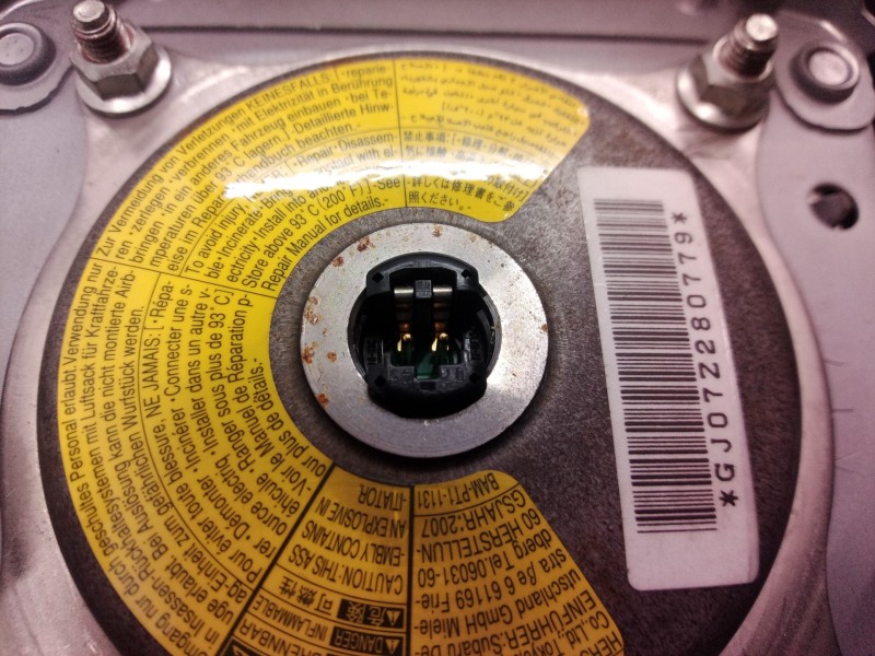 Recambio de airbag volante para subaru legacy berl. b13 (bl) 2.0 d limited referencia OEM IAM   