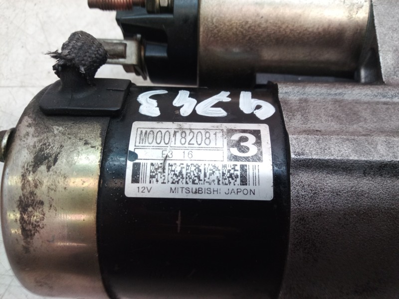 Recambio de motor arranque para peugeot 307 cc (s1) 2.0 referencia OEM IAM M000182081 M000182081 M000182081