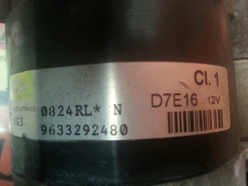 Recambio de motor arranque para citroën c3 1.4 referencia OEM IAM D7E16 9633292480 D7E16