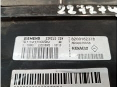 Recambio de centralita motor uce para renault clio ii fase i (b/cbo) 1.2 referencia OEM IAM 8200162378 S11011500 8200162378 2