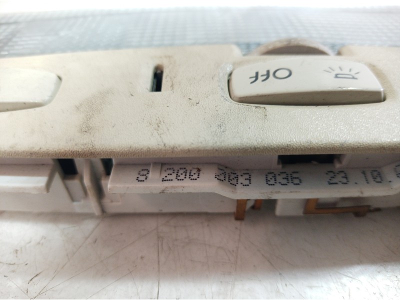 Recambio de luz interior para renault laguna ii (bg0) authentique referencia OEM IAM 8200003036 8200003036 8200003036