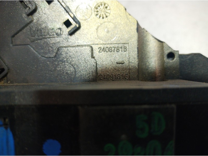 Recambio de cerradura puerta trasera izquierda para citroën c4 picasso millenium referencia OEM IAM 24087816 24087816 24087816