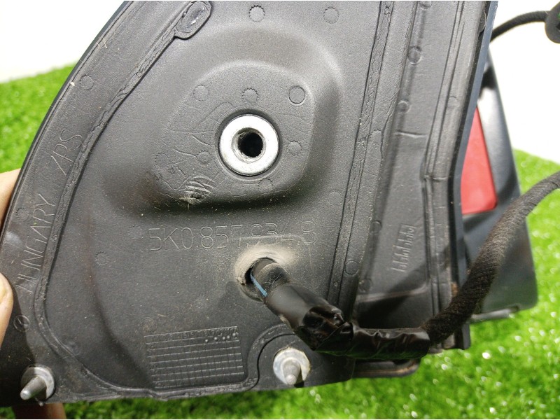 Recambio de retrovisor derecho para volkswagen golf vi (5k1) advance referencia OEM IAM 5K0857934B 5K0857934B 3PUERTAS