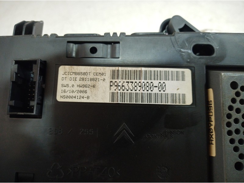 Recambio de cuadro instrumentos para citroën c4 picasso millenium referencia OEM IAM P9663389080 P9663389080 P9663389080