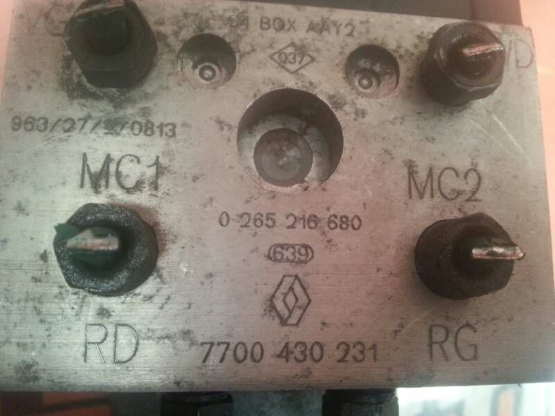 Recambio de abs para renault megane i coupe fase 2 (da..) referencia OEM IAM 7700430231 0265216680 963235- 0273004395