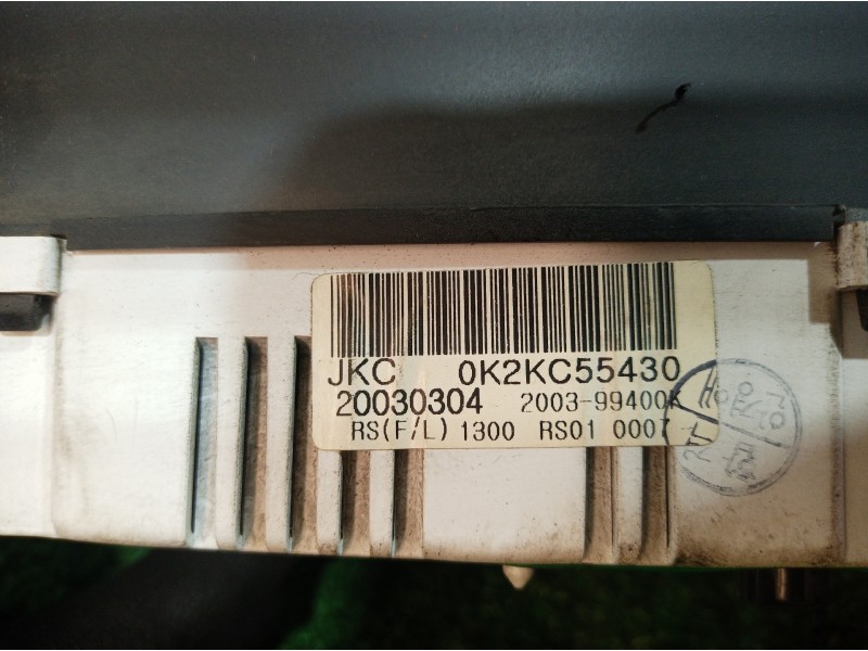 Recambio de cuadro instrumentos para kia carens 2.0 turbodiesel cat referencia OEM IAM 0K2KC55430 0K2KC55430 0K2KC55430