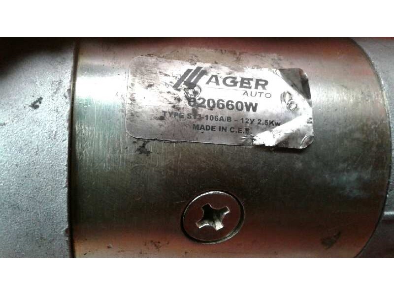 Recambio de motor arranque para nissan terrano/terrano.ii (r20) referencia OEM IAM 020660W 020660W 020660W