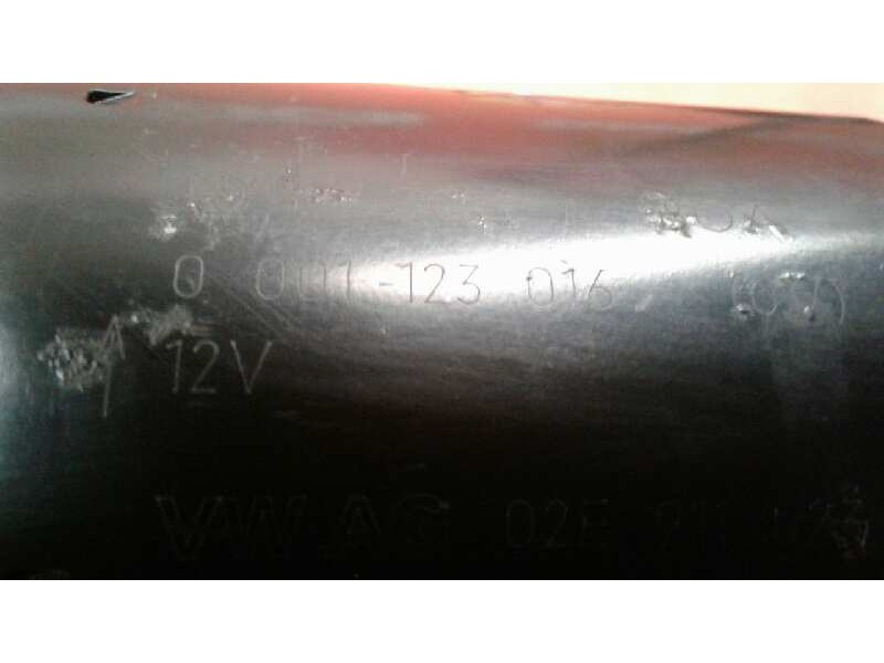 Recambio de motor arranque para volkswagen caddy ka/kb (2k) 1.9 tdi referencia OEM IAM 0001123016 02E911023H 0001123016