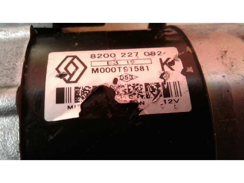 Recambio de motor arranque para renault megane ii berlina 5p referencia OEM IAM 8200227002 M000T91 8200227002