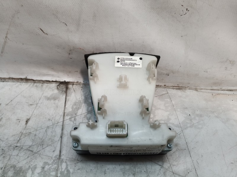 Recambio de mando climatizador para renault laguna iii initiale referencia OEM IAM 275100002R 275100002R 275100002R