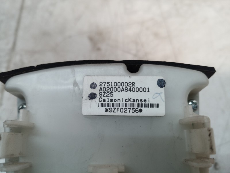 Recambio de mando climatizador para renault laguna iii initiale referencia OEM IAM 275100002R 275100002R 275100002R